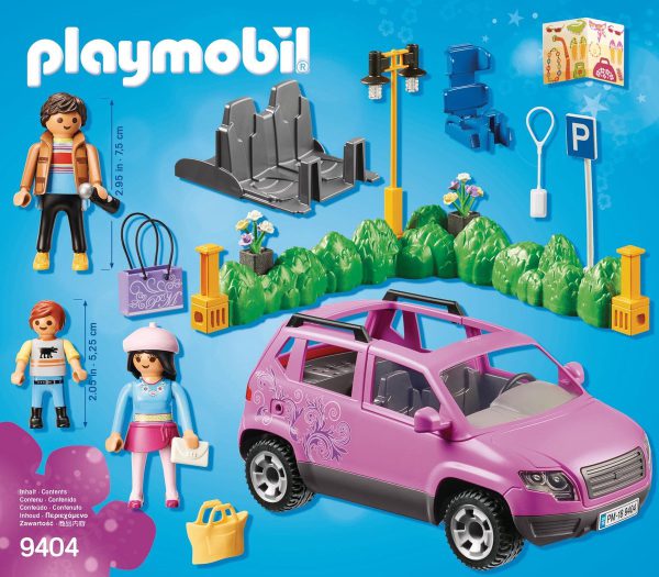 Playmobil City Life 9404 Familiewagen met parkeerplaats