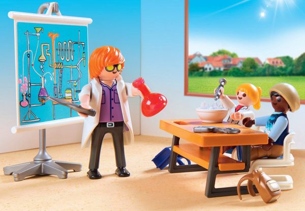 Playmobil City Life 9456 Scheikundelokaal