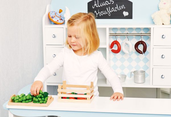 Pinolino Winkeltje Marktkraam Alma Houten Speelwinkel