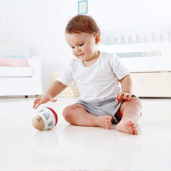 Hape Houten wiebelende rammelaar Bell Rattle