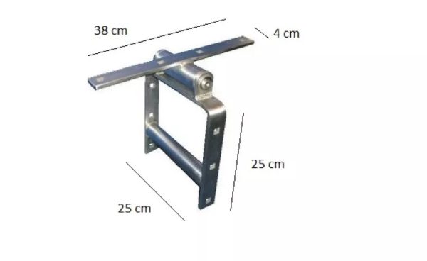 RVS scharnier Wip Professioneel Openbaar gebruik