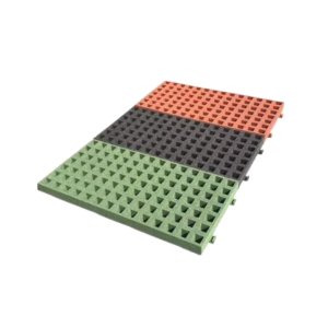 Rubber veiligheids tegels grastegels 100x50x4.5 cm diff colors