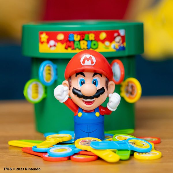 Super Mario POP-UP kinderspel Tomy