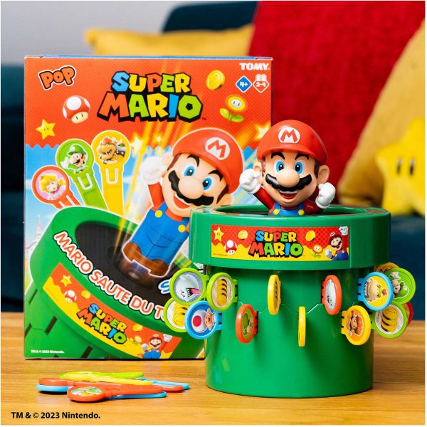 Super Mario POP-UP kinderspel Tomy