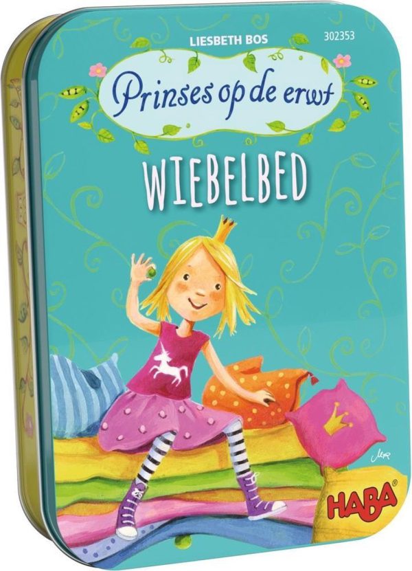 HABA Prinses op de erwt Wiebelbed kinderspel