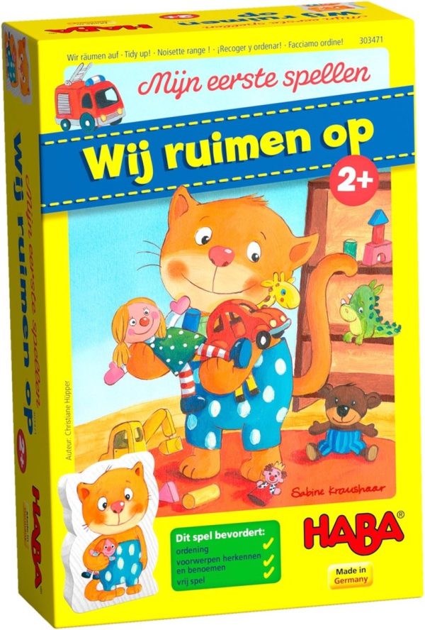 HABA mijn eerste spellen Wij ruimen op Kinderspel