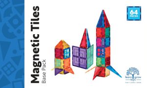 Magnetic Tiles BasePack 64 LearnGrowToys Magnetisch Speelgoed