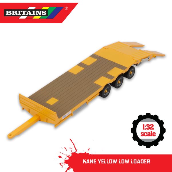 Britains 43254 Kane Trailers Trident LLTM Dieplader 3 asser