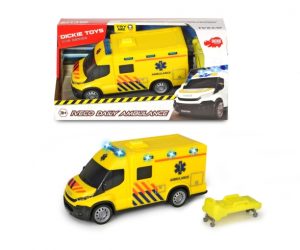 Ambulance Iveco met licht&geluid Dickie