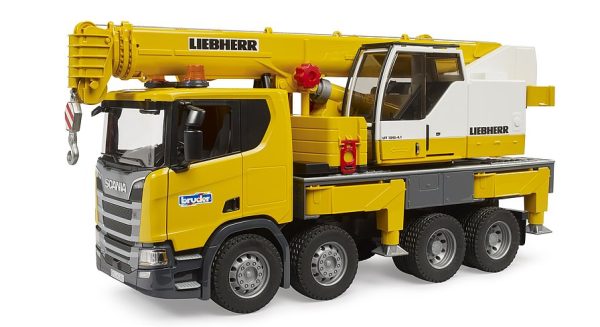 Bruder 3571 Kraanwagen Scania 560 R-series met Liebherr telescoopkraan