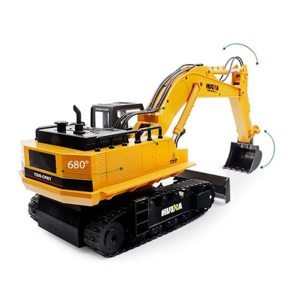 Huina 1510 RC Graafmachine 1:16, 2,4 GHz Ni-MH