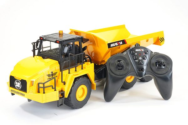 Huina RC Dump Truck Schaal 1:16, 2,4 GHz Lipo, 11 kanalen