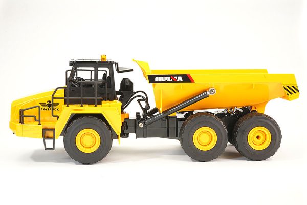 Huina RC Dump Truck Schaal 1:16, 2,4 GHz Lipo, 11 kanalen