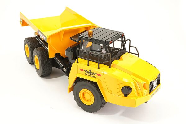 Huina RC Dump Truck Schaal 1:16, 2,4 GHz Lipo, 11 kanalen