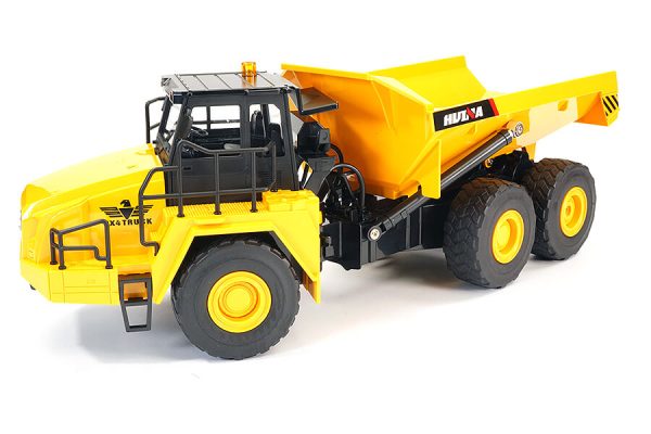 Huina RC Dump Truck Schaal 1:16, 2,4 GHz Lipo, 11 kanalen