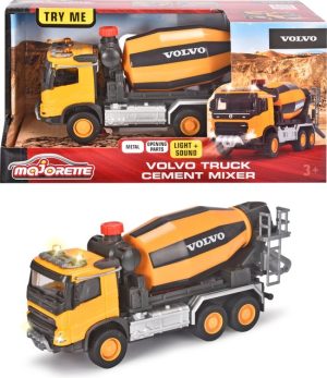 Majorette Volvo Beton Mixer met licht en geluid