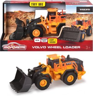 Majorette Volvo Loader L350H met licht en geluid