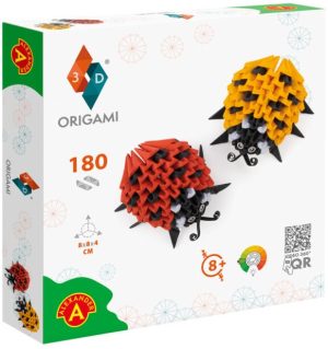 Origami 3D Ladybirds 180 pcs Knutselset