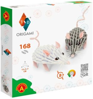 Origami 3D Mice 168 pcs Knutselset