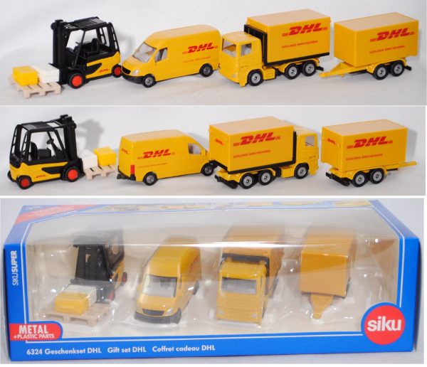 Siku 6324 - DHL Logistiek Set